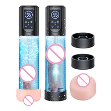 Water Penis Pump Device Male Masturbator Electric Penis Vacuum Erection Pump for men