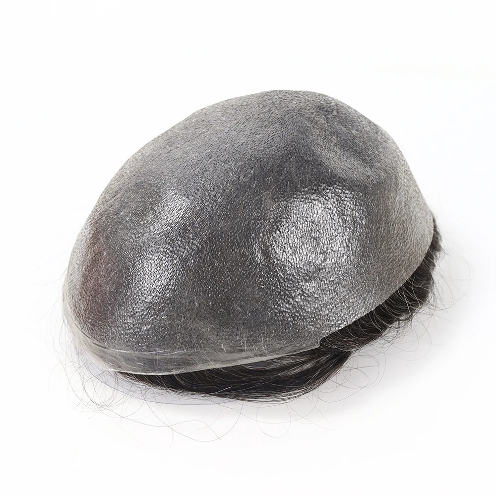 1B20 Skin Hair System Knotless V-loop=