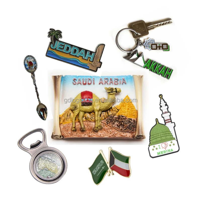 UAE Dubai Landmark Metal Burj Khalifa Shaped Vintage Design Eco-Friendly Nickel Free Chrome Plated Bottle Opener Souvenir Gift