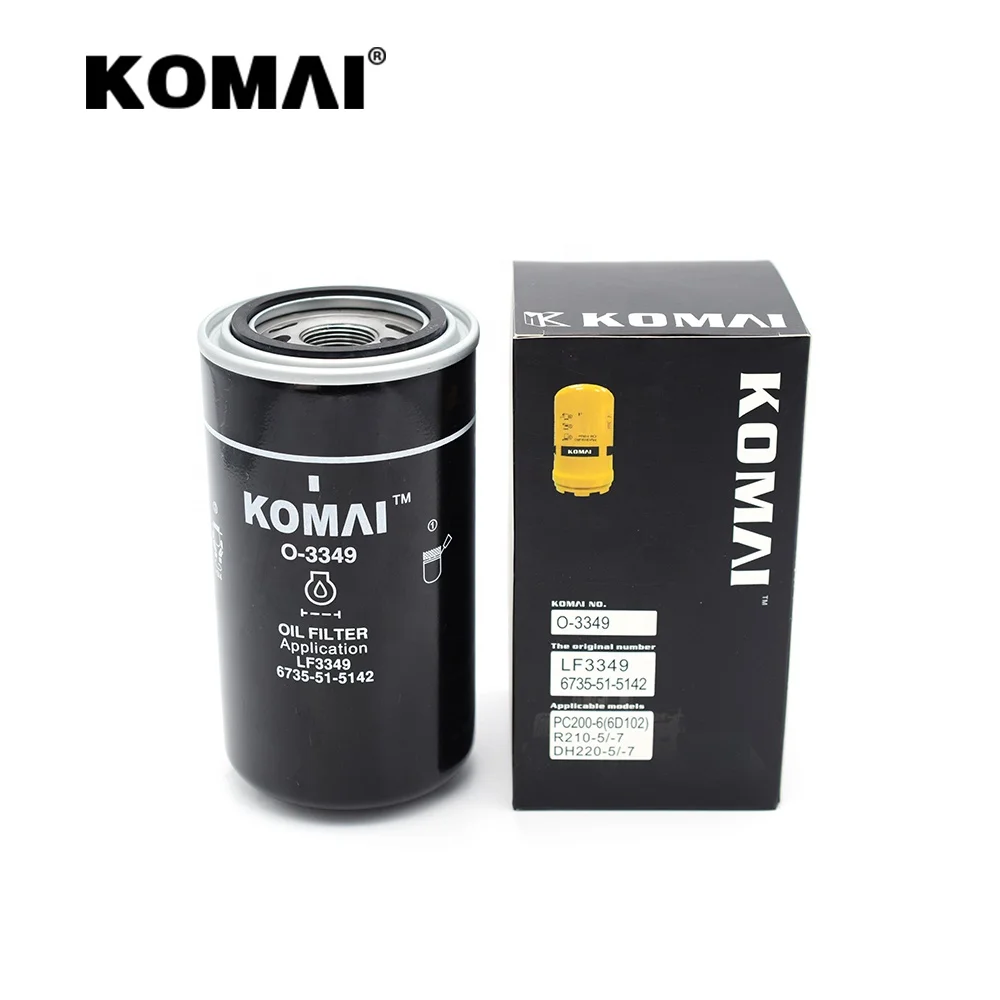 Oil Filter Strainer for PC220-6 Excavator S6D102 Engine