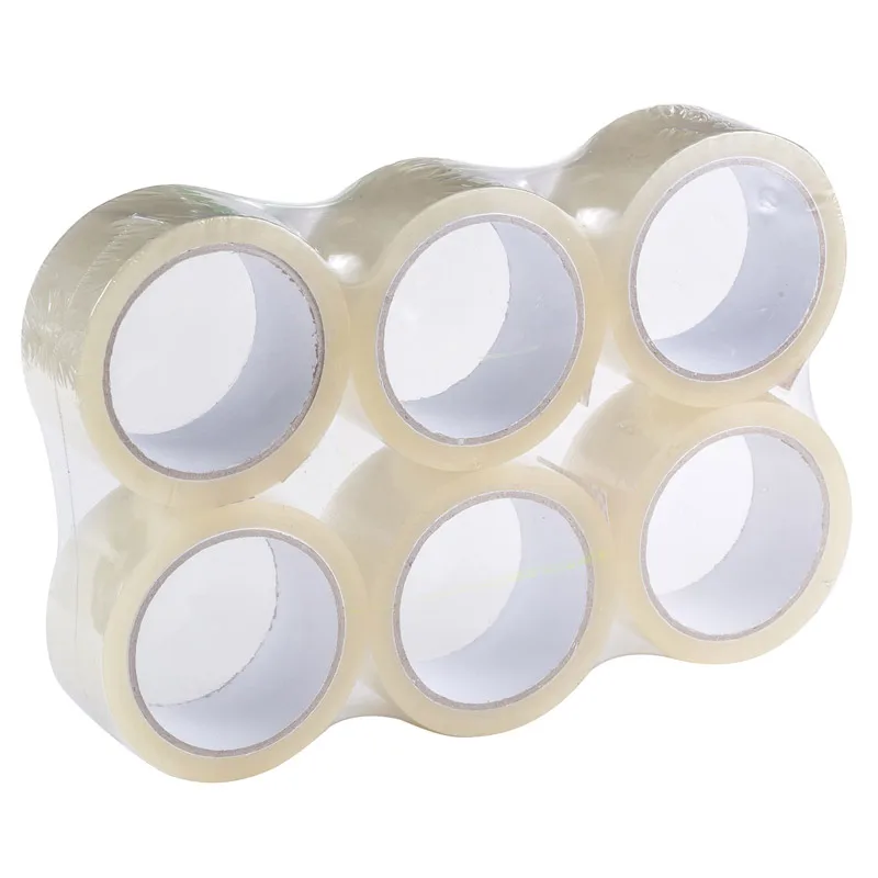 Clear Tape 48mm Customize Clear Adhesive Opp Tape Packing Low Noise For