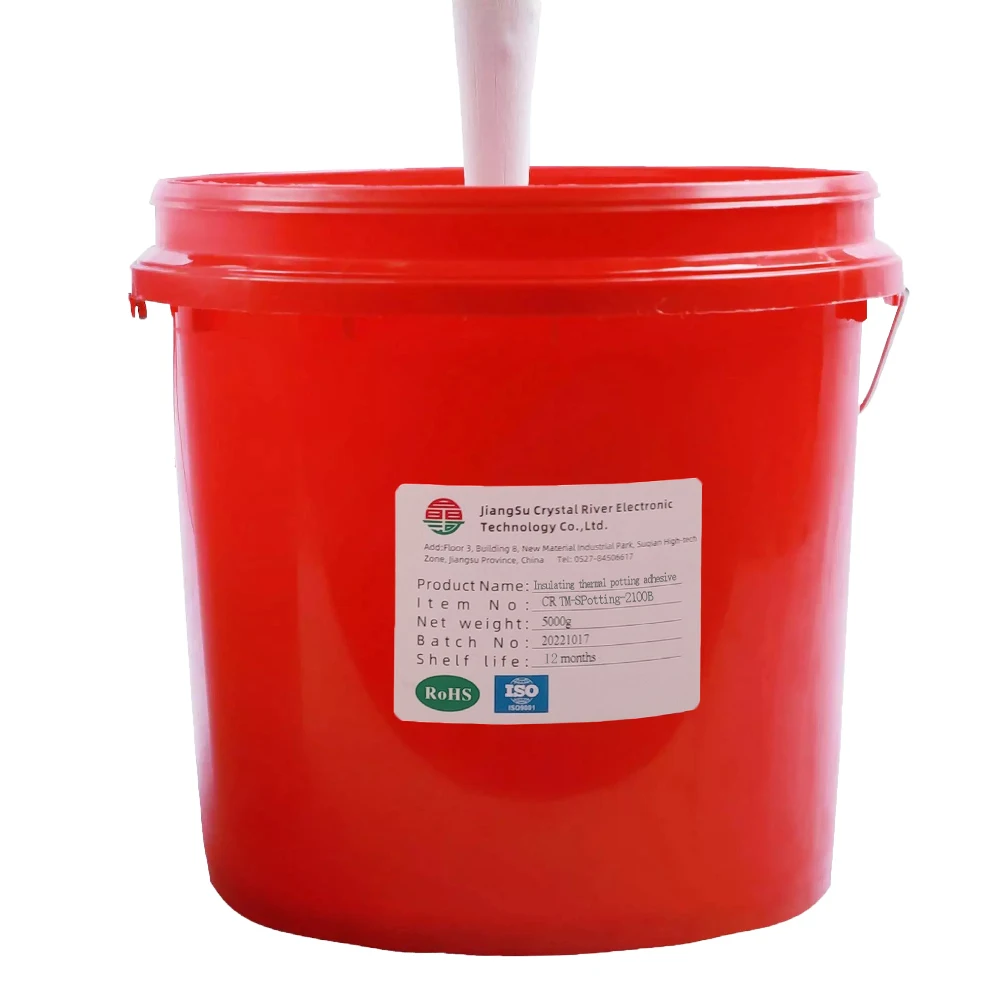 CR TM SPotting-2100 AB Two-Part Electronic Silicone Sealant Potting Adhesive Insulator for High-Temperature LED Components