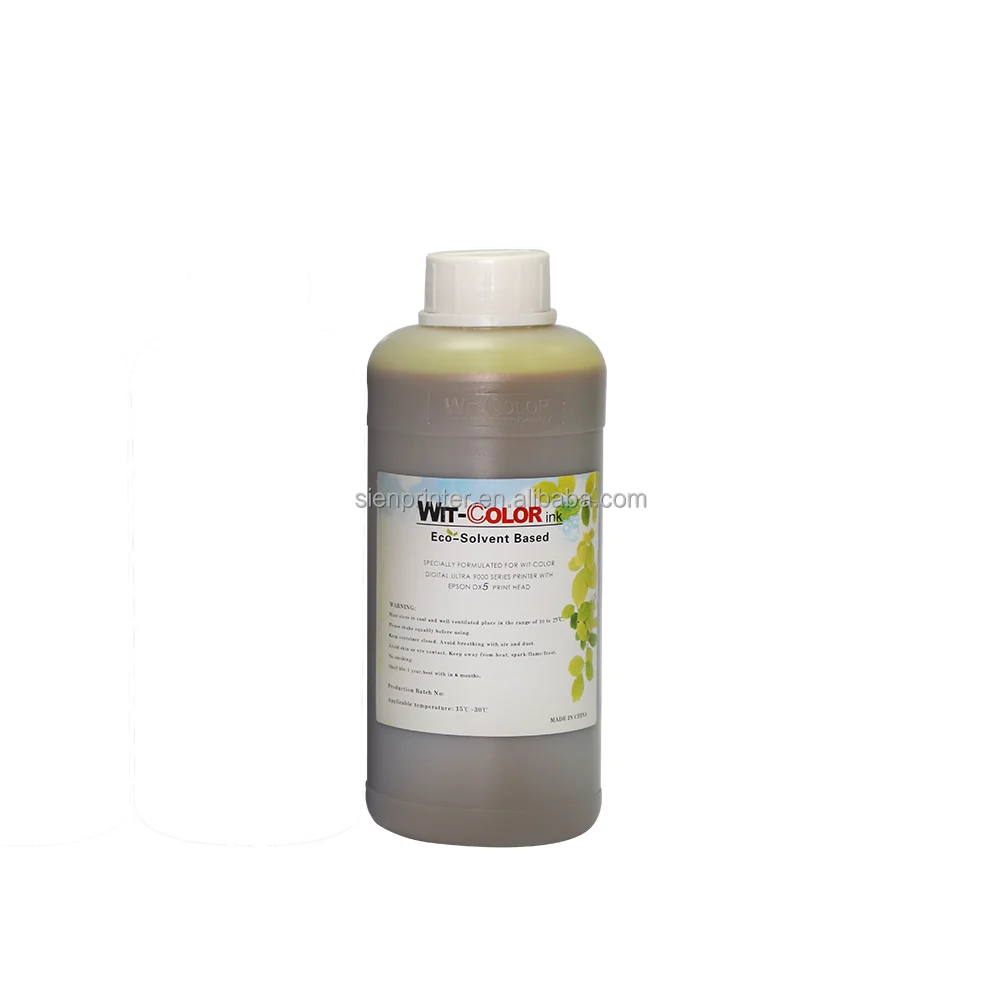 Wholesale Price Wit Color Eco Solvent Ink for DX5 Printhead