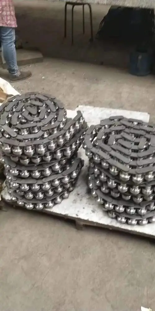 Double  Plus Side Conveyor Chain  With  Large Roller  2050 2060 2080