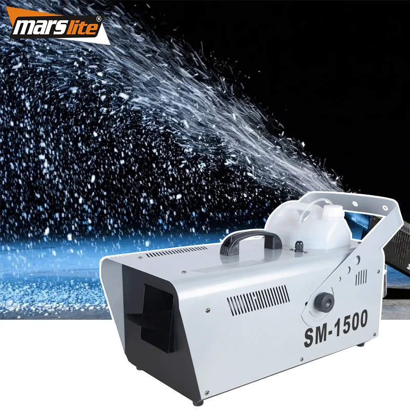 Marslite 1500w Dj Snow Machine Party Stage Small Artificial Snow Making