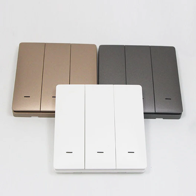 Light Switch Sticker Controller Wireless Remote Control EU Push Button Wall Switches Compatible