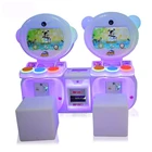 Hanlin 2 Player Coin Operated Bicycle Driving Simulator Bike Racing Arcade Machine Redemption Bicycle Game Machine