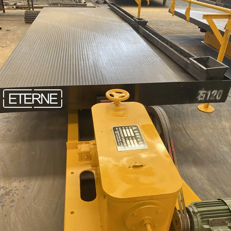 Lowest Price Mini Gravity Separator Vibration Gold Shaking Shaker Table for Mining