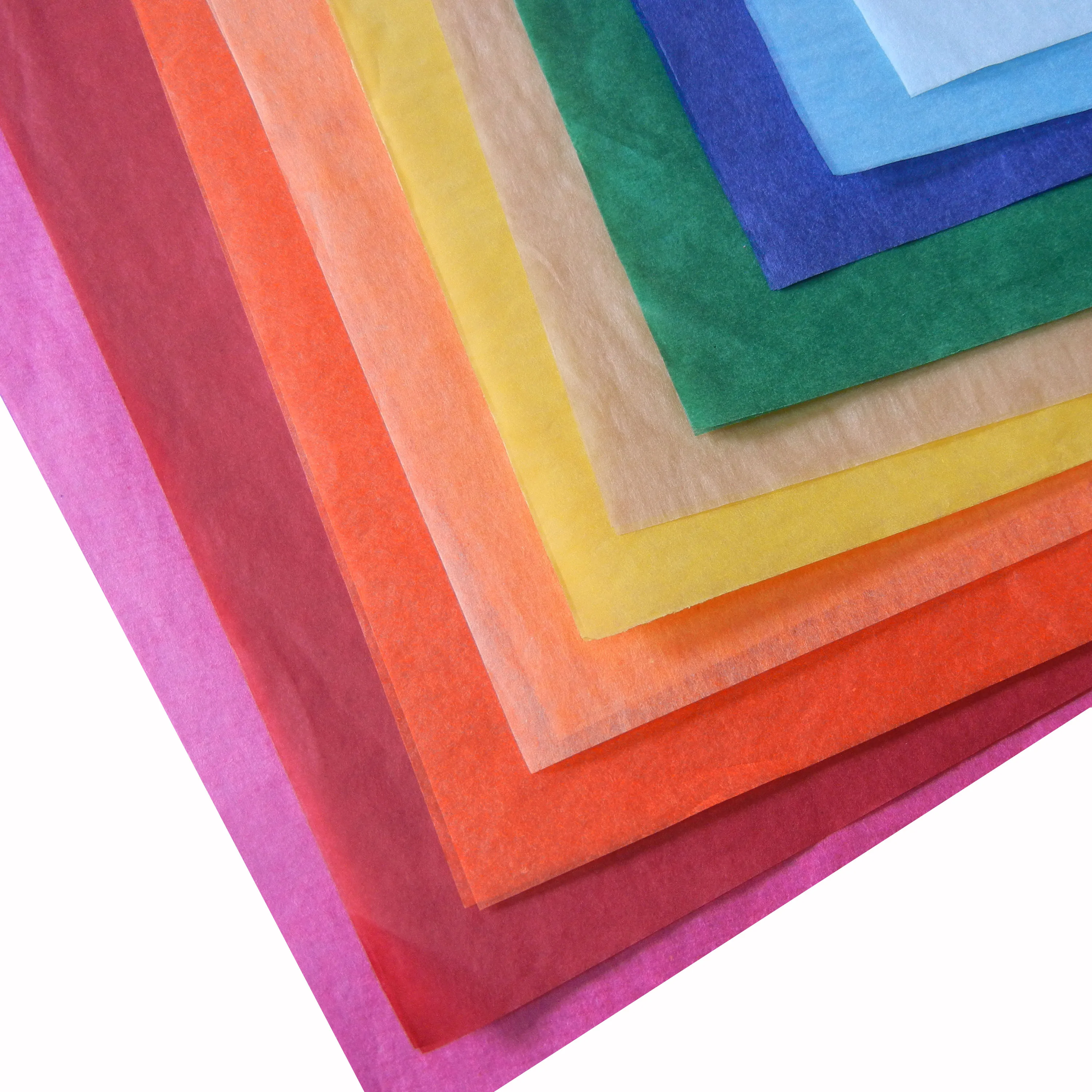 Glassine Paper - AKA Kite Paper - Mixed Colors - 100 mm - 100 sheets