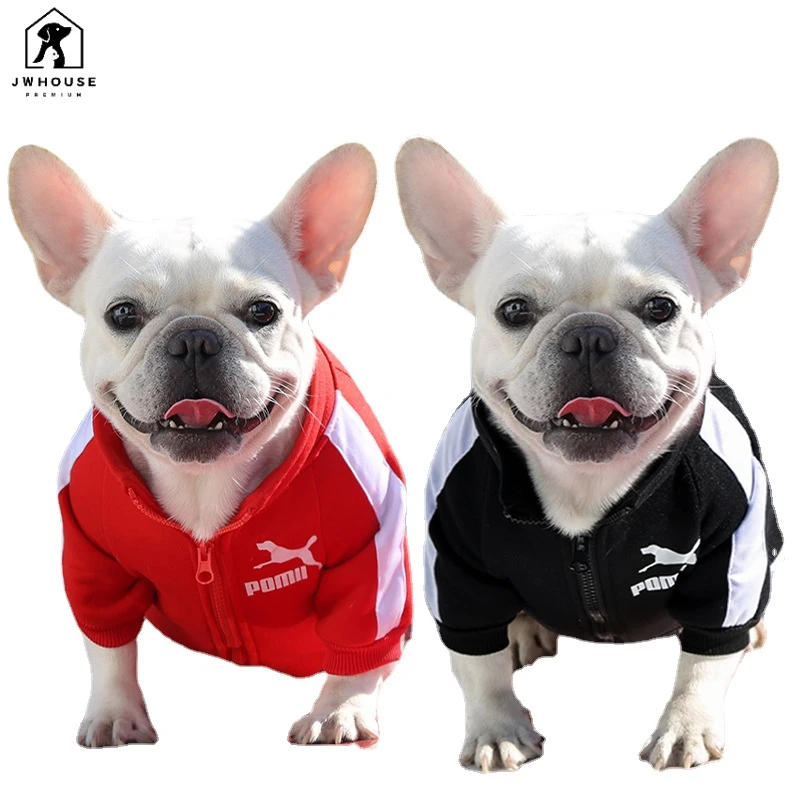 Abbigliamento invernale in felpa per cani di piccola taglia per