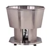 Stainless steel boat-shaped SPA bathtub