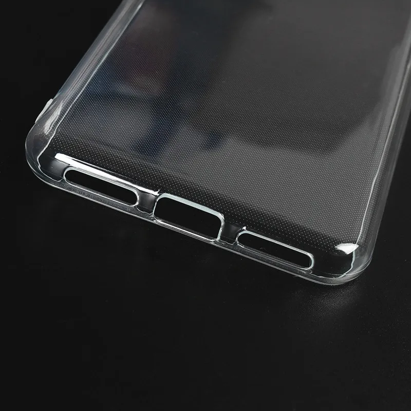 Pixfab Slim Black Gel Case For TCL 403 + 9H Tempered Glass Screen Protector Bundle - View #2