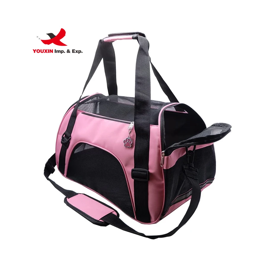 Softsided Carriers Portable Pet Bag Pink Dog Carrier Bags Blue Cat