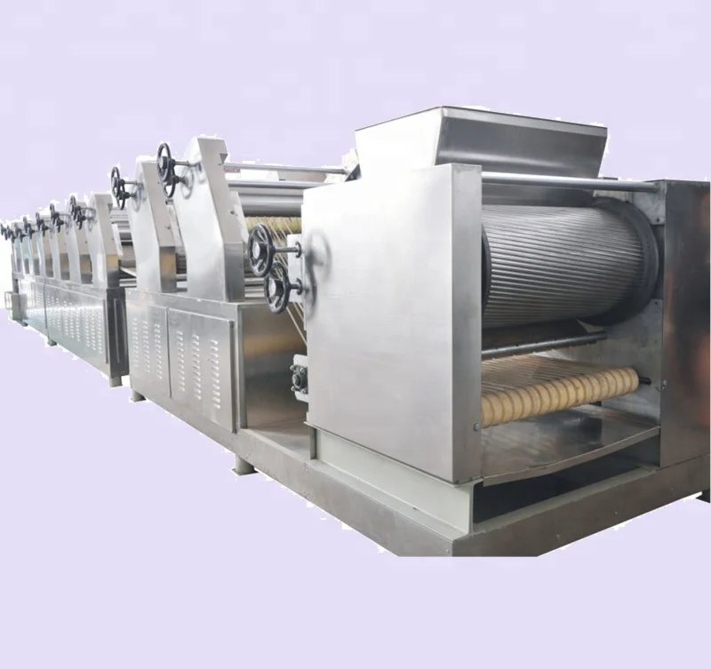 Instant Noodle Machine Frying Instant Pasta Machinery Fried Noodle Making Production Line