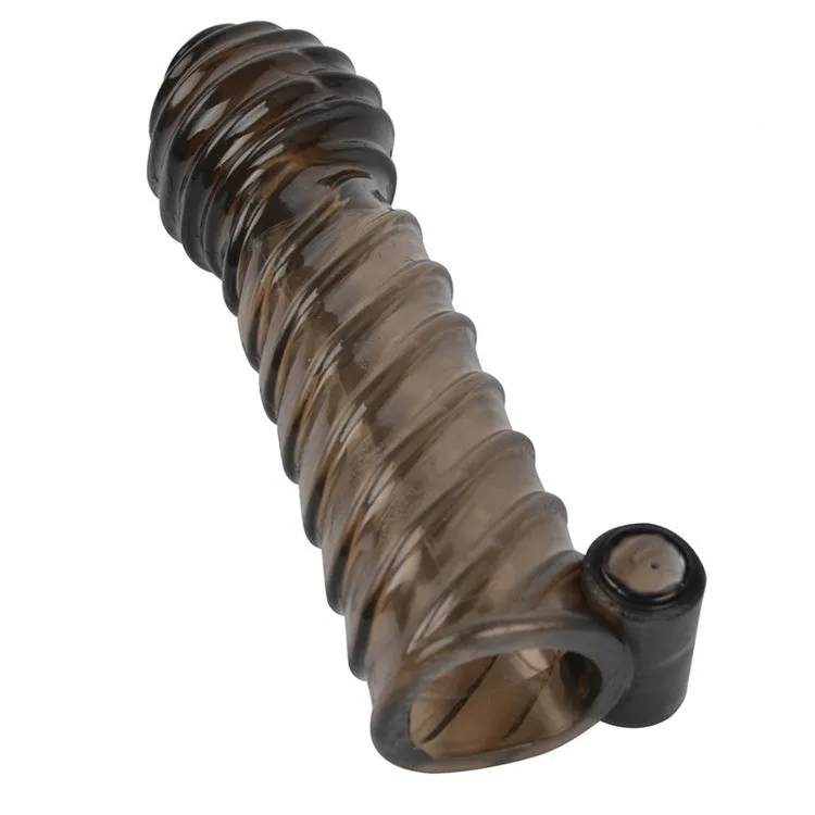 Guaina Pene Riutilizzabile per Coppia, Morbida Penis Sleeve/Guaine e Prolunghe Pene For Man, Preservativo Pene Indossabile