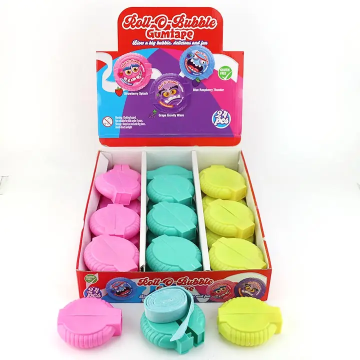 factory 40g roll bubble gum