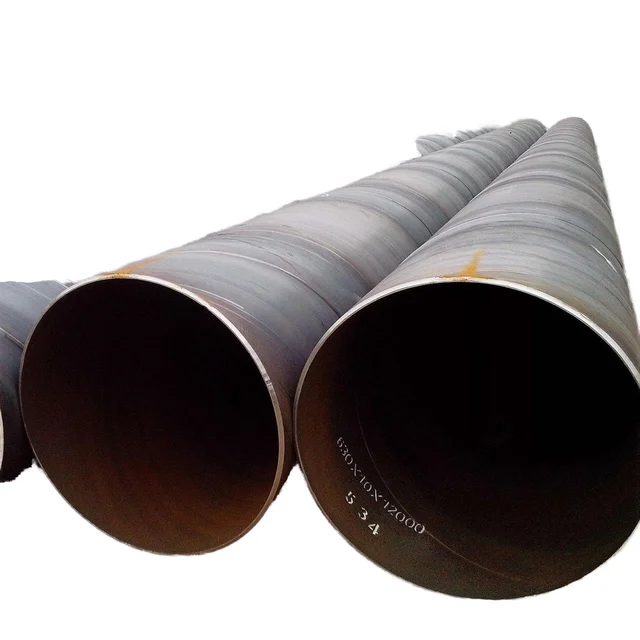 SSAW Thick Steel Pipe, Carbon Steel Pipe, Spiral Edge Spiral Welded Pipe for Oil and Gas Pipelines