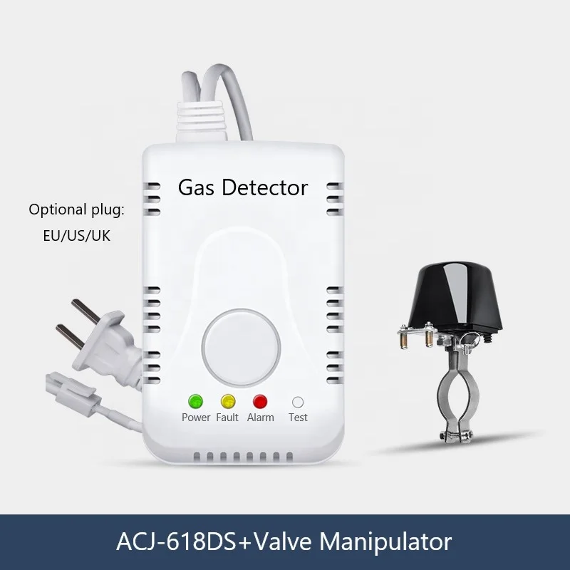 Wall Mounted Cooking Gas Measure Detector Natural Gas Sensor CH4 Fixed Gas Detector