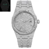 Silvery&stone index&steel strap