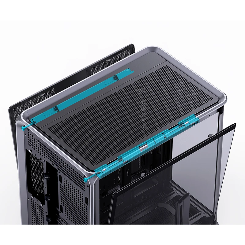JONSBO BO400CG Aluminum ATX Mid Tower PC Case with Tempered Glass