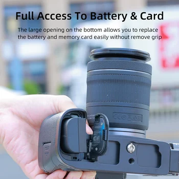 KingMa L Shape Adapter Plate L Bracket Holder Tripod Quick Release Plate for Canon detail image
