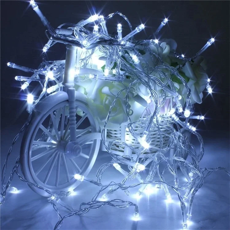 Festive Lights Bicycle Christmas Lights Battery Operated LED