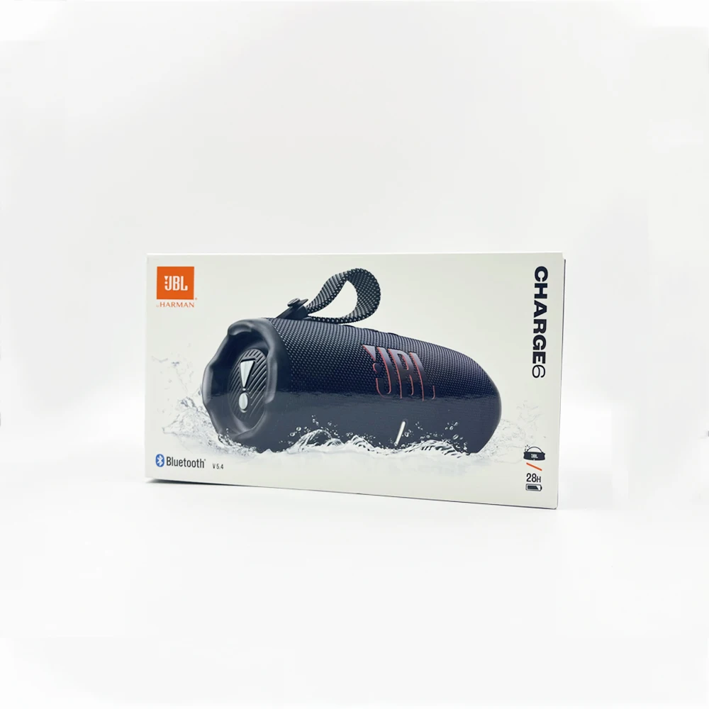 JBL Charge 6 Al Enhanced Portable for Bluetooth Speaker with Subwoofer Dust-proof and Waterproof Outdoor/Desk Use Speakers