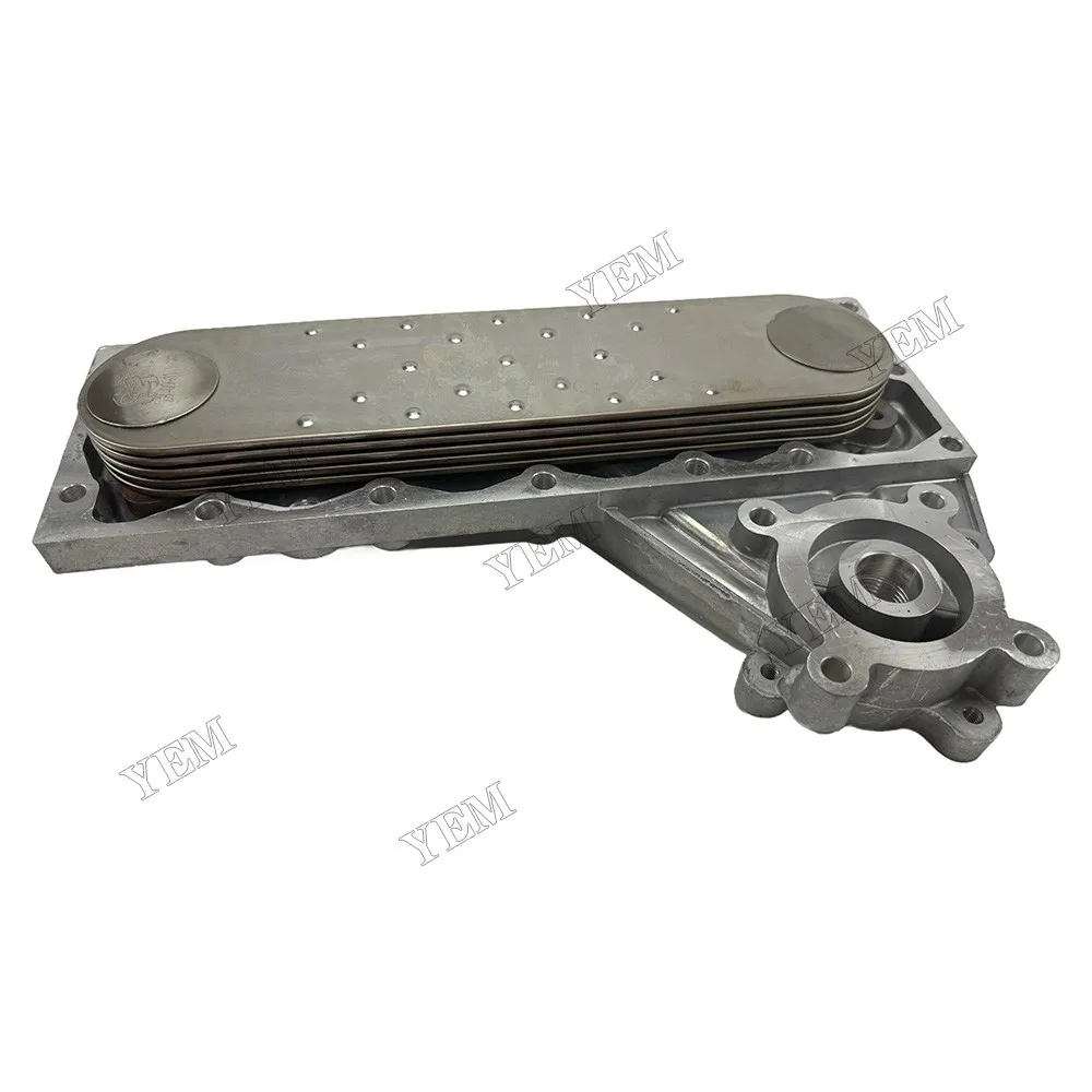 Compatible for Mitsubishi 6D95 Oil Cooler Core With Side Covers Industrial Engine Parts 4