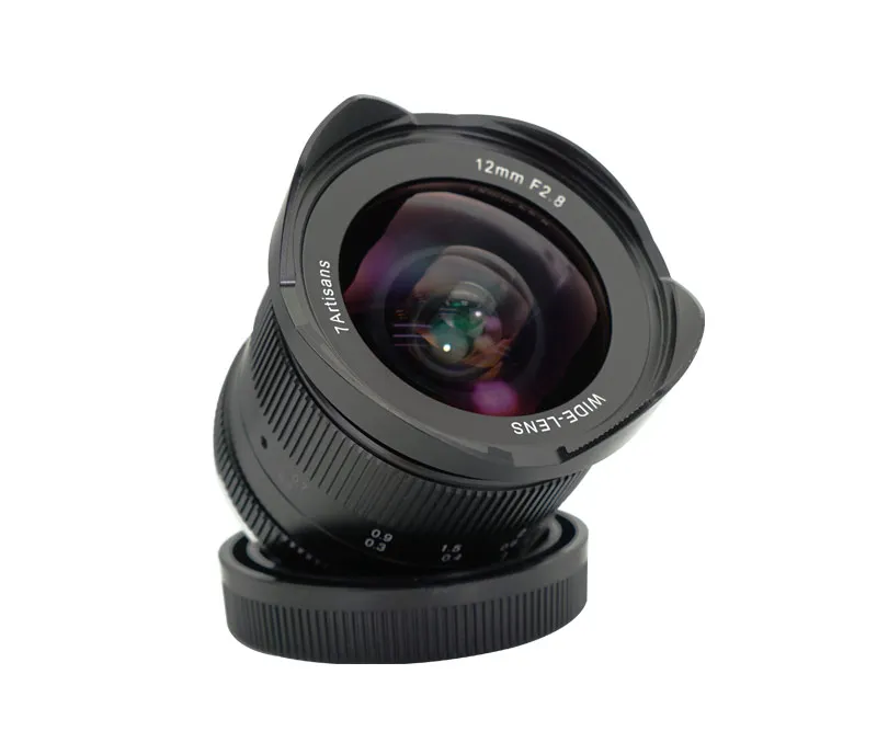 Objectif Grand Angle 7artisans 12mm F2.8 II Pour Sony E (A6500, A7, VG10...) - Manuel - Neuf