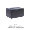 Caja de pañuelos Piano Black