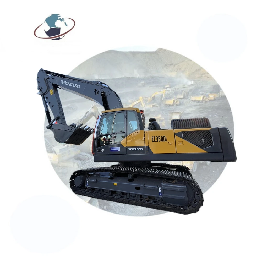 EC350DL Low Working Hours Low Price 35 Tons Used Volvo Excavator EC350dl in Good Condition EC350dl 350DL Volvo EC350DL