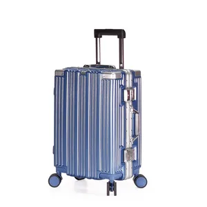 custom logo Luggage 2026 New High-end Neoprene Frame 20-inch Tight Lock Boarding Case Hanging Buckle Trolley Silent Universal