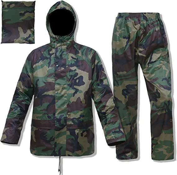 Military Army Rain Jacket And Trousers 