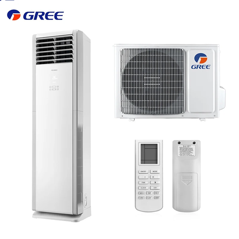 Gree High Level Large Capacity Heating Cooling Only AC Unit Gree Midea Chigo Floor Standing Mounting Type Air Conditioner