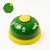 Green and yellow button