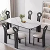 One table with four chairs