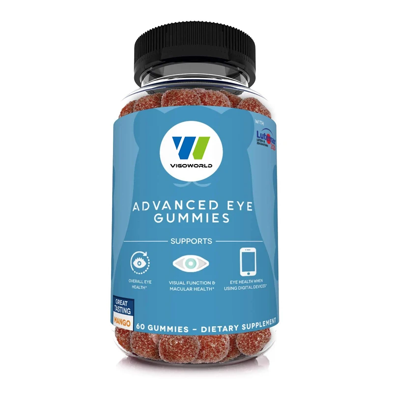 Premium Eye Support Gummies Lutein Gummies With Zeaxanthin Supports ...