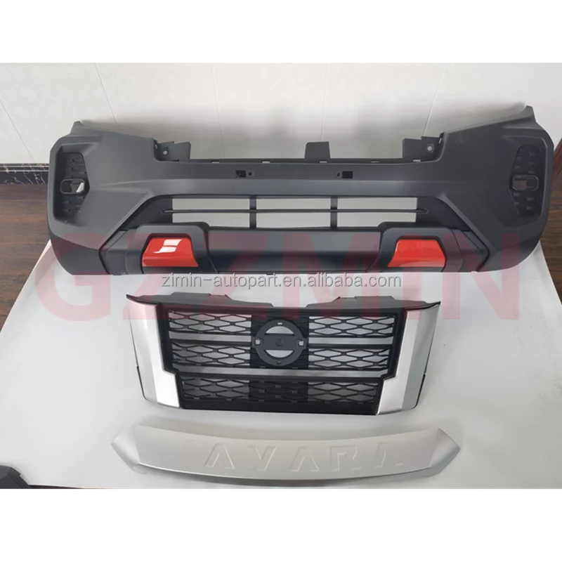 Pickup Body Kit Grille Front Bumper Fit For Np300 2015 2018 2019