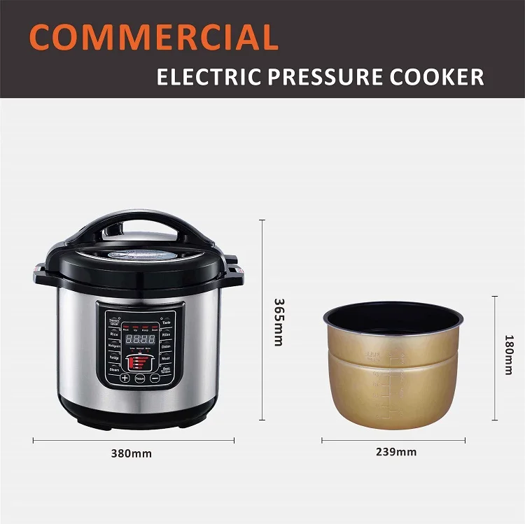 15 Litre 23 qt Rice Cooker Camping High Intelligent  Electric Pressure Cookers Price Turkey and Multi-cookers for Cooking
