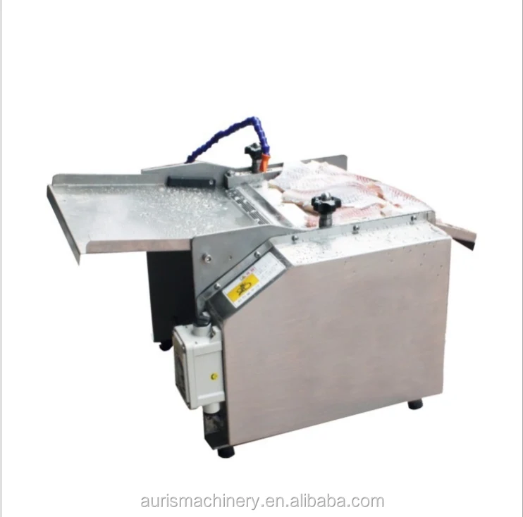 Efficient Fish Fillet Peeling Cod Fish Catfish Skin Scraping Removing Machine