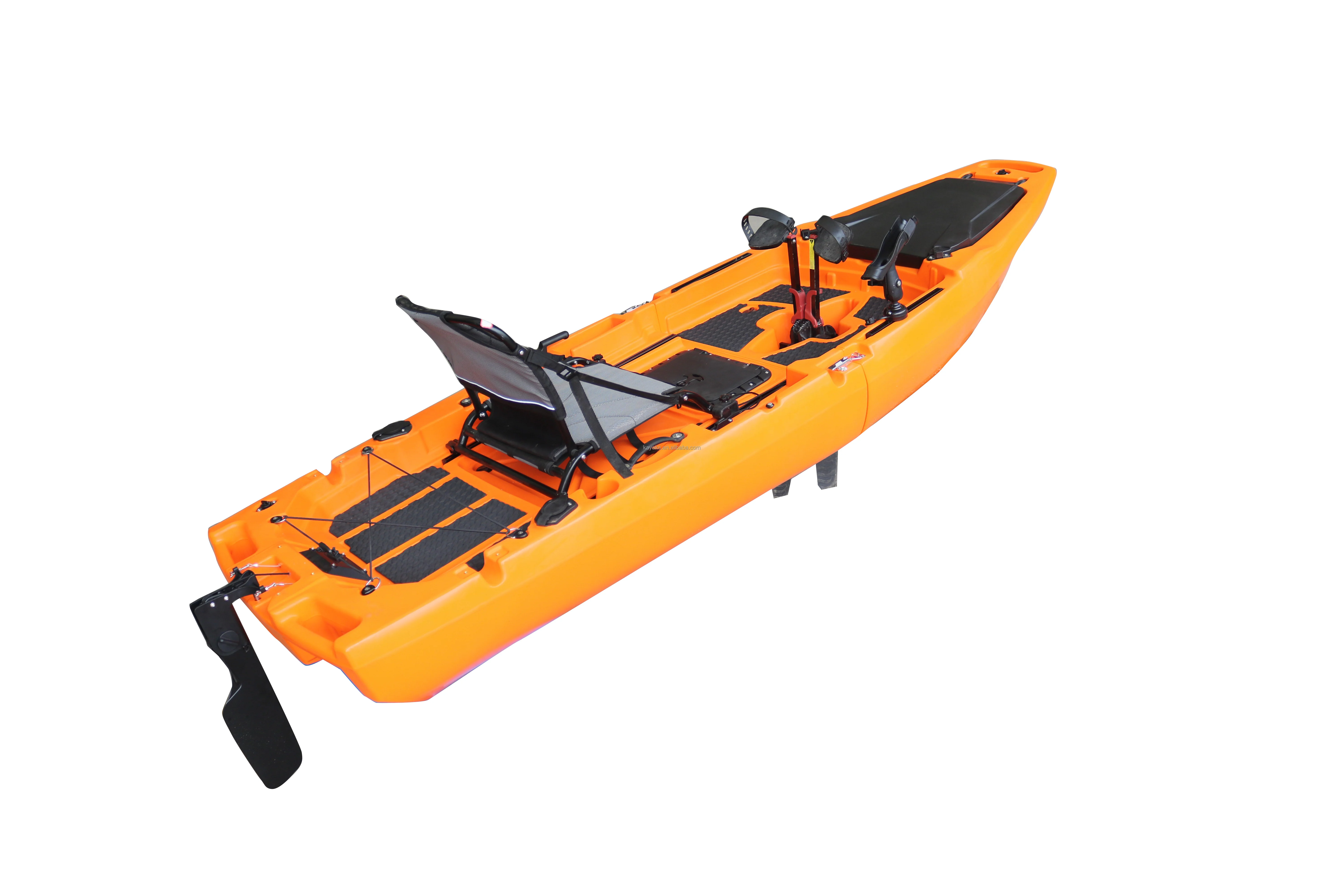 2023 New Arrival 14ft Fishing Pedal Kayak 3 Section Detachable Kayak