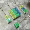 Deux touches de mélange de couleurs de capuchon de couleur de coque transparente
