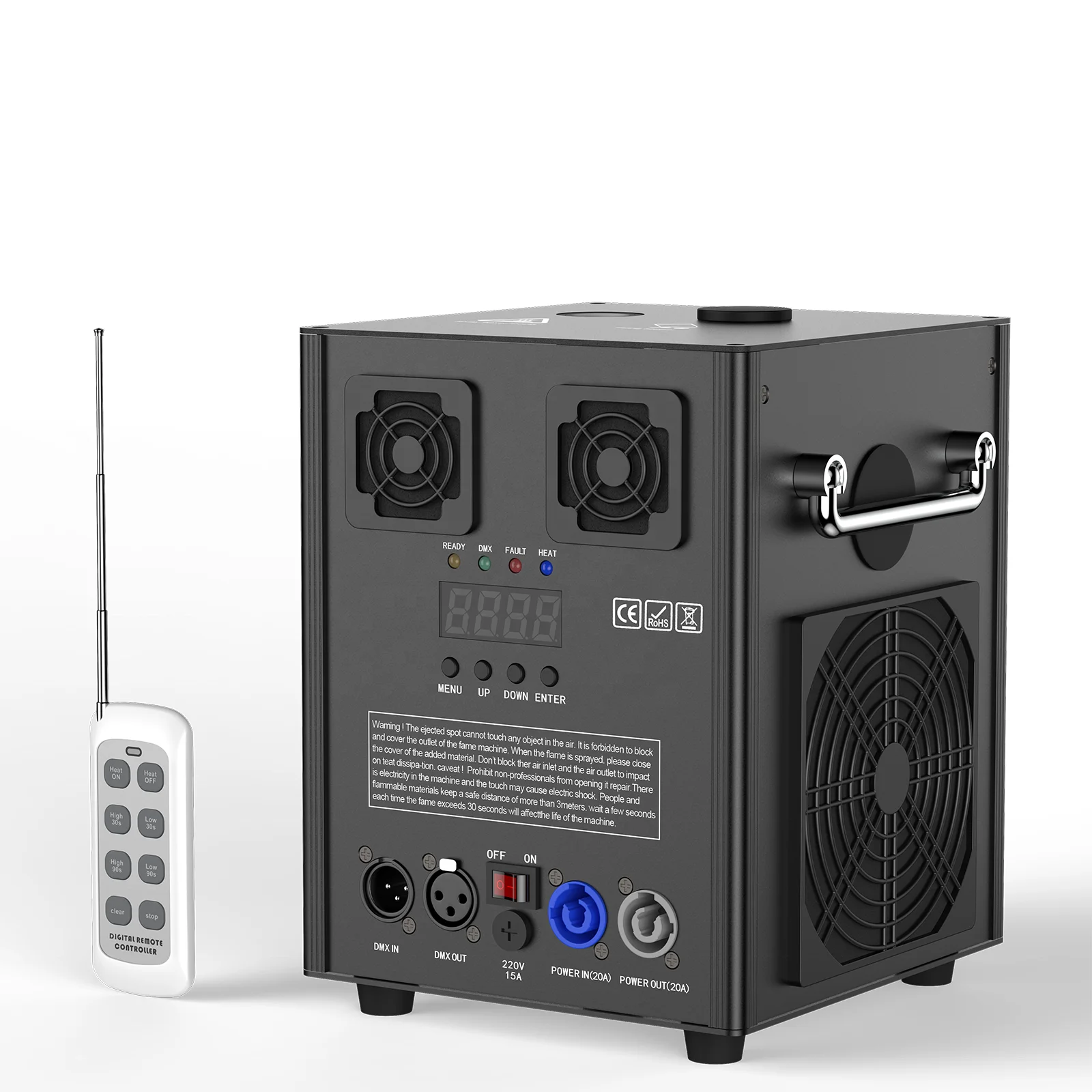 U`King 600W Cold Spark Machine for DJ Parties, Wireless Spark
