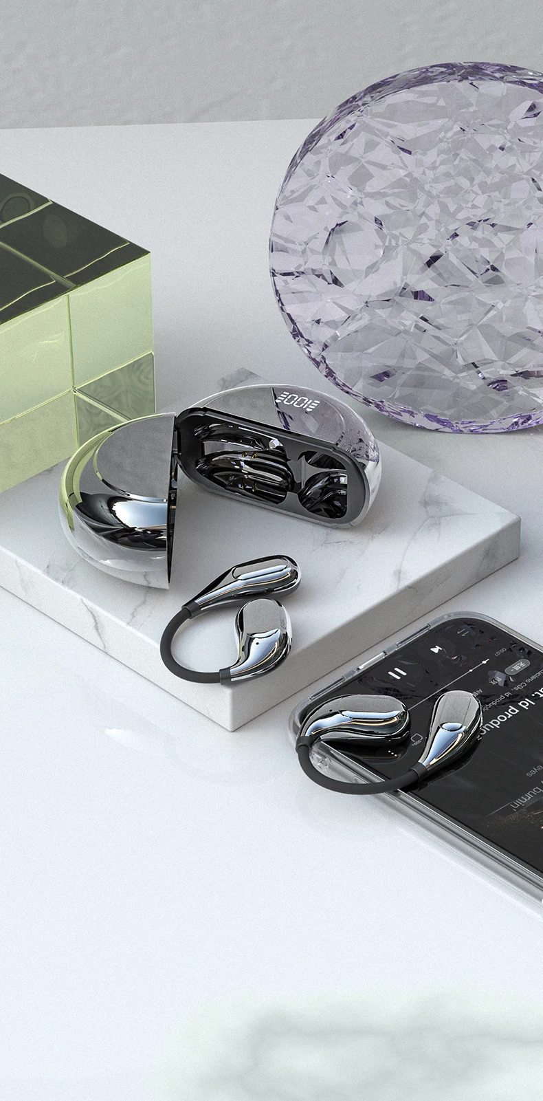 Hot Style Ear Hook Headphones DX-18 HD Call DX18 Wireless Earbuds Long Battery Life for Cyclists