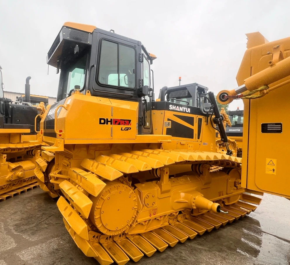 SHANTUI 170HP DH17 LGP модель мокрого земельного участка гусеничный бульдозер гидростатический привод бульдозера