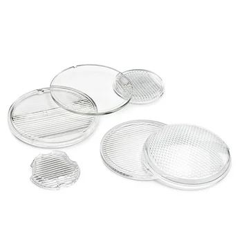 High quality clear HEADLIGHT GLASS LENSES COVER SHADE CUSTOMIZED SIZE SHAPE