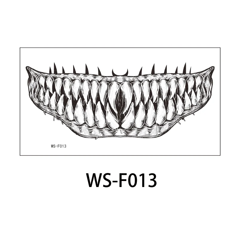 40 Halloween Tattoo Sticker Set | Realistische Narben & Wunden | Für Zombie Kostüm & Grusel Make-up