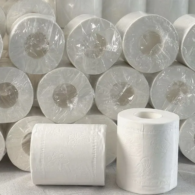 Small Size Soft Disposable Toilet Paper Rolls Premium Quality Convenient for Small Spaces or On-the-go Use