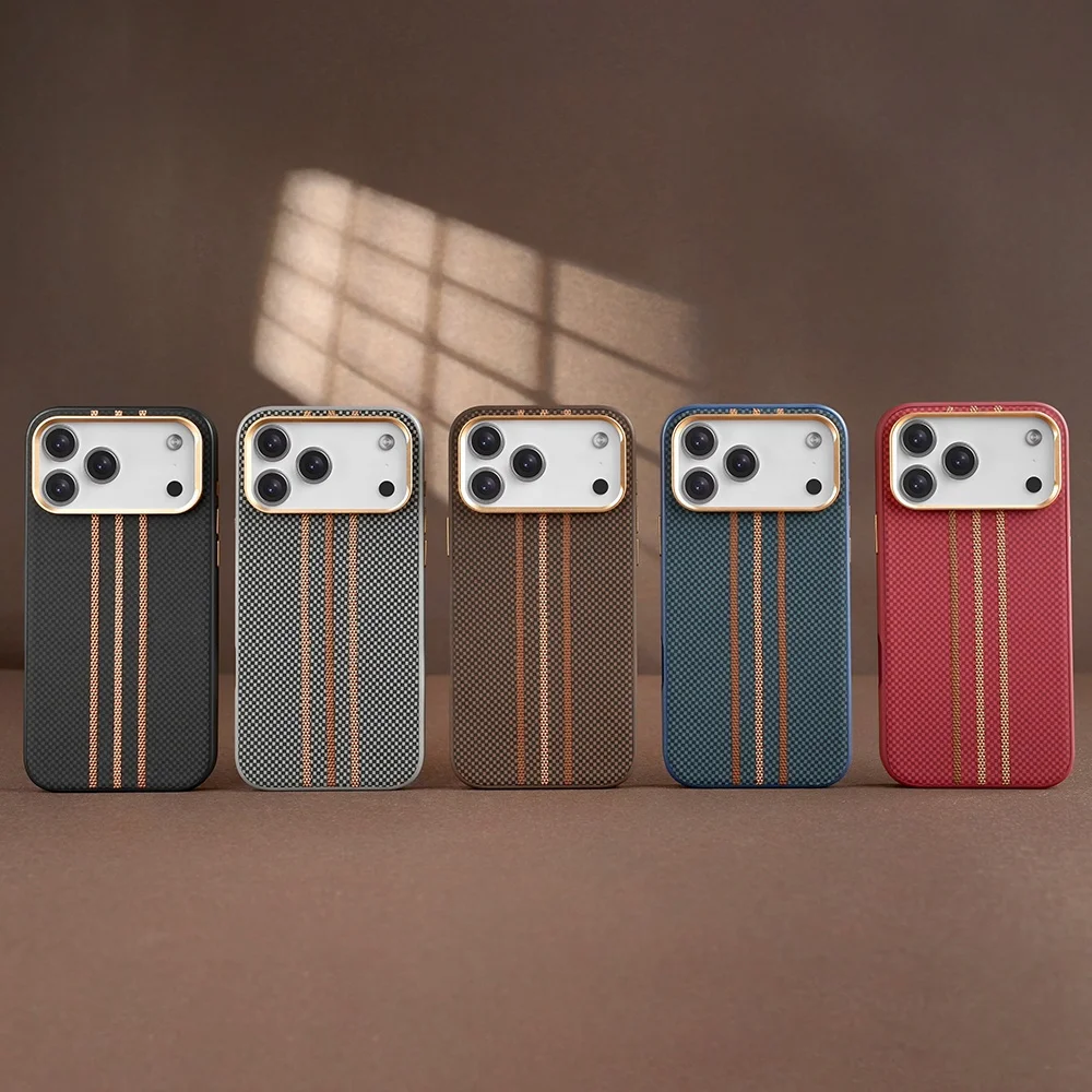 JOYPORODO L152 Luxury Design Leather Phone Case for iPhone 17 16 15 14 13 Pro Max Mobile Cover for Samsung S26 S25 S24 Ultra