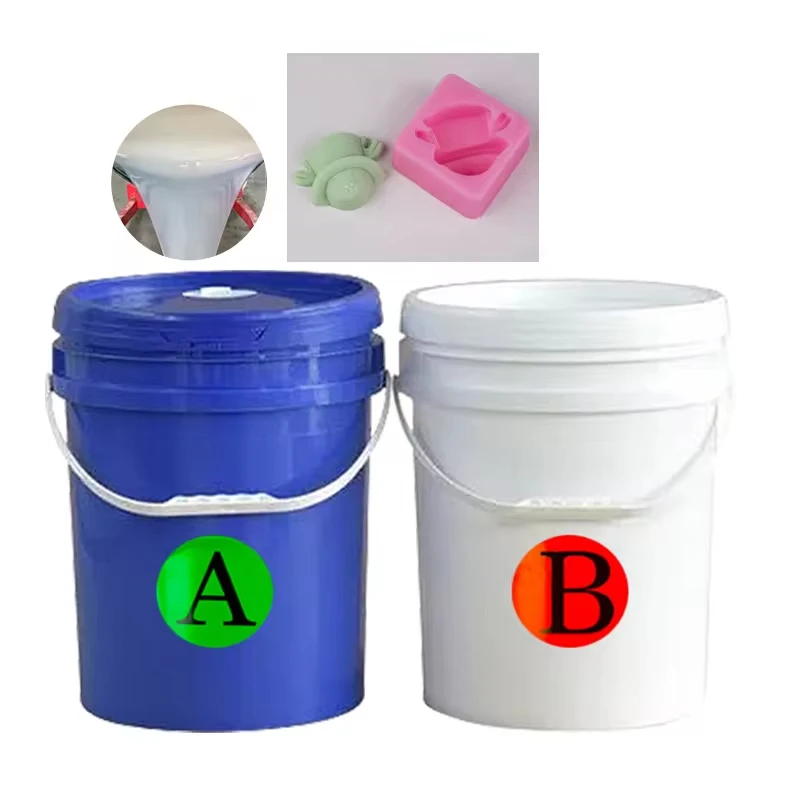 Two-Component Liquid Silicone Rubber Food Grade Eco-Friendly Non-Toxic Translucent Mold Making Material for Gypsum Sculpture
